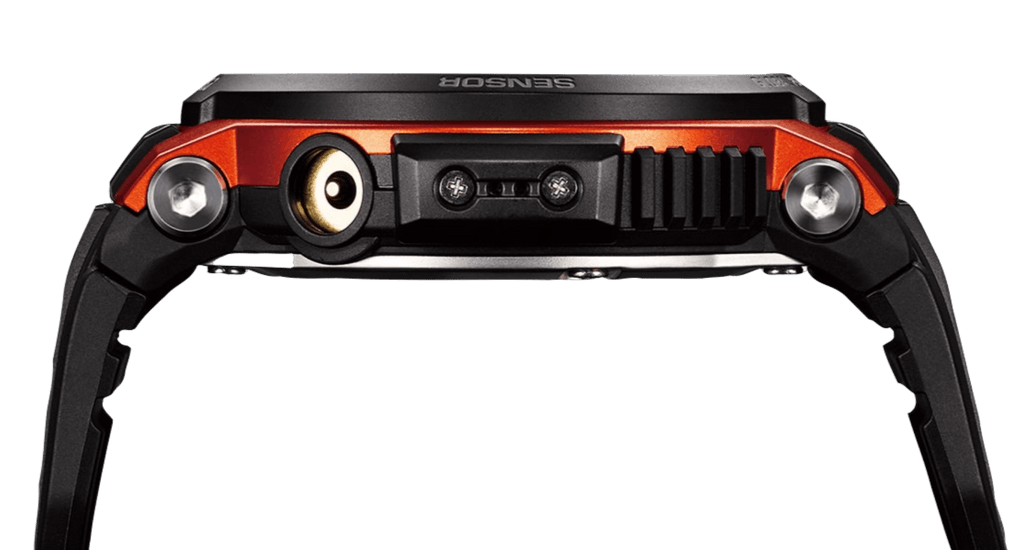 WSD-F30-G: Orange Android Watch