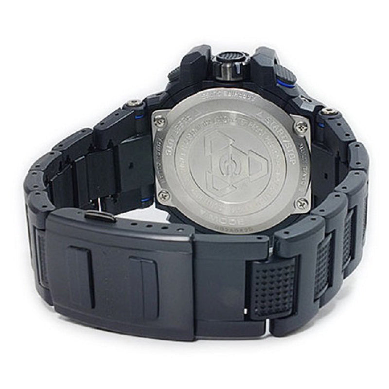 Sapphire Crystal Solar Powered Mens BlackBlue Analog GW-A1100FC-1A