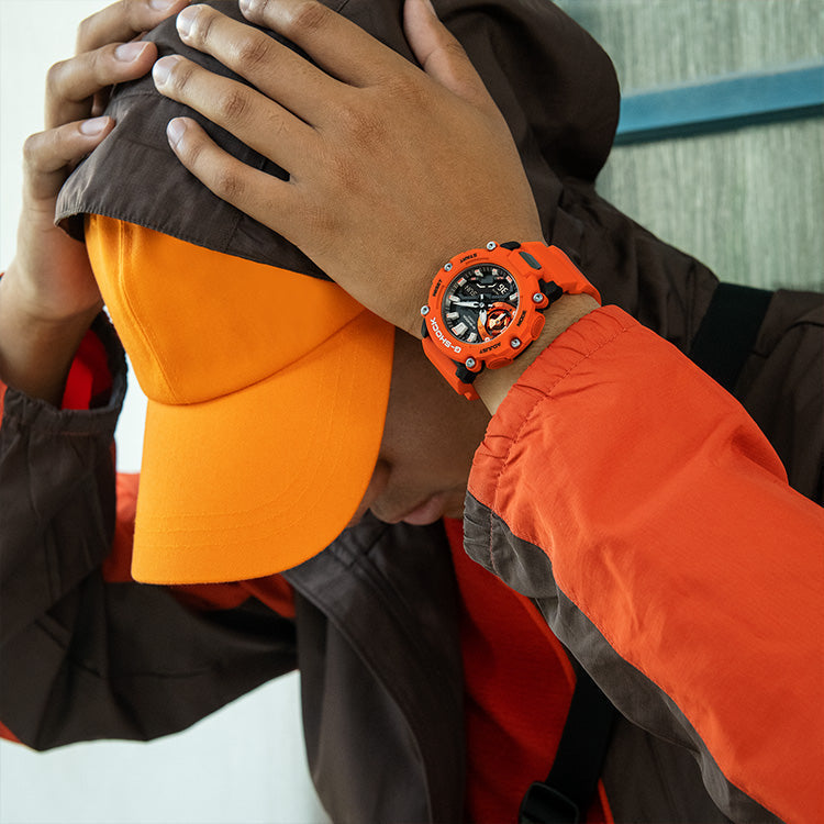 WATERPROOF SPORTS SHOCKPROOF MENS ANALOG/DIGITAL COMBO GA-2200M-4APR