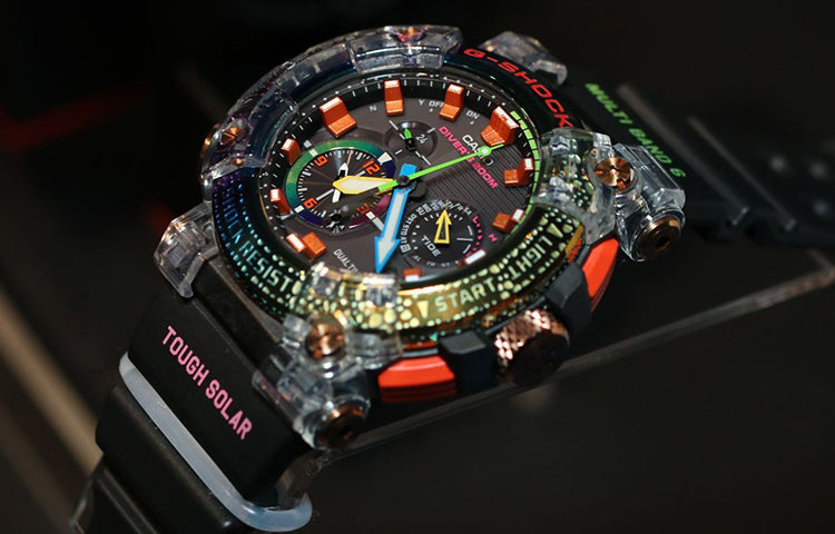 SAPPHIRE CRYSTAL SOLAR POWERED MENS ANALOG GWF-A1000BRT- 1APR