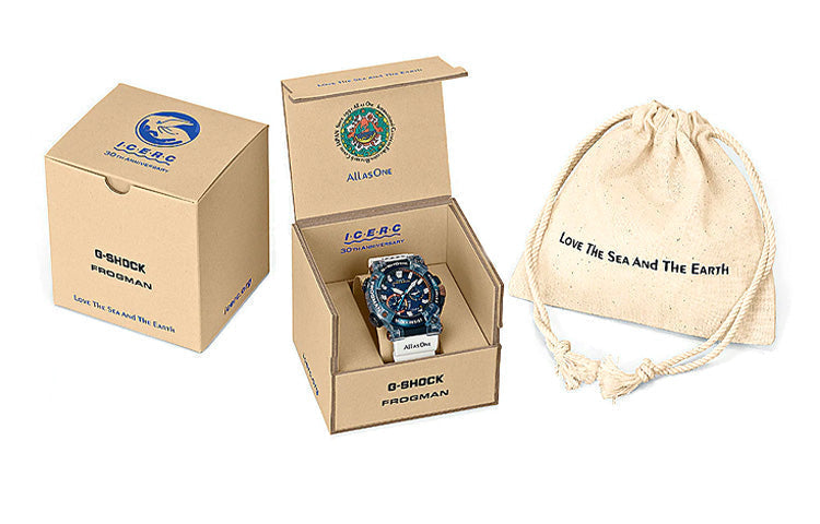 WATERPROOF SHOCKPROOF SAPPHIRE CRYSTAL SOLAR POWERED MENS .BLUE ANALOG GWF-A1000K-2AJR