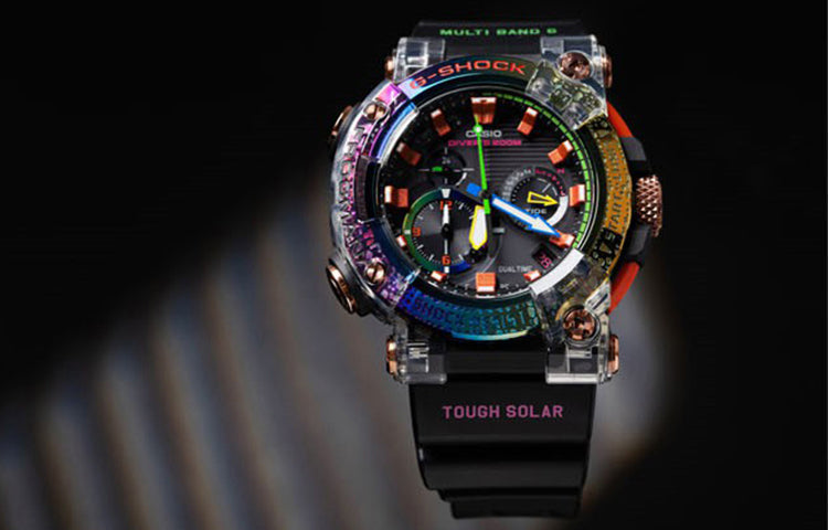 SAPPHIRE CRYSTAL SOLAR POWERED MENS ANALOG GWF-A1000BRT- 1APR