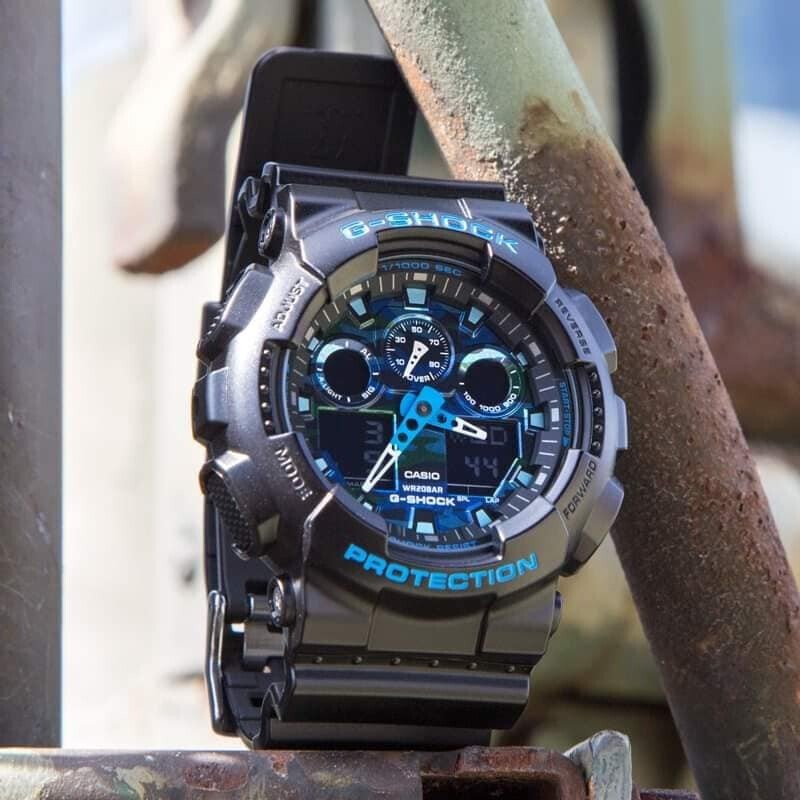 WATERPROOF SPORTS MENS GA-100CB-1A