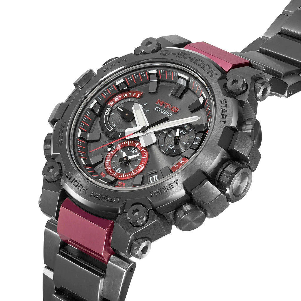 MTG MTGB3000BD1A Dark Grey Bordeaux IP Red Bluetooth Watch