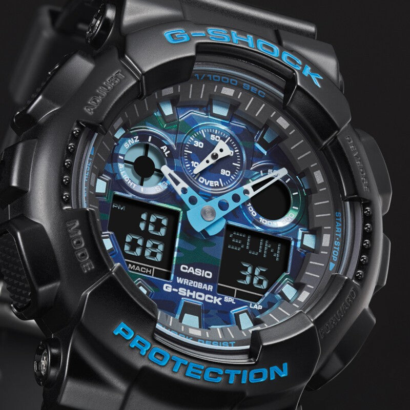 WATERPROOF SPORTS MENS GA-100CB-1A