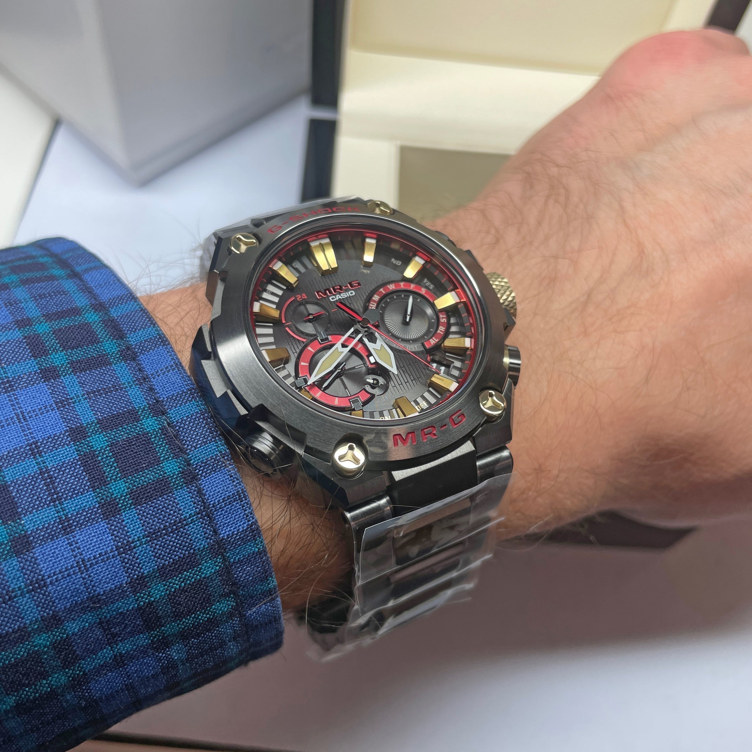 MR-G Red Titanium Limited Edition Watch MRGB2000B-1A4.
