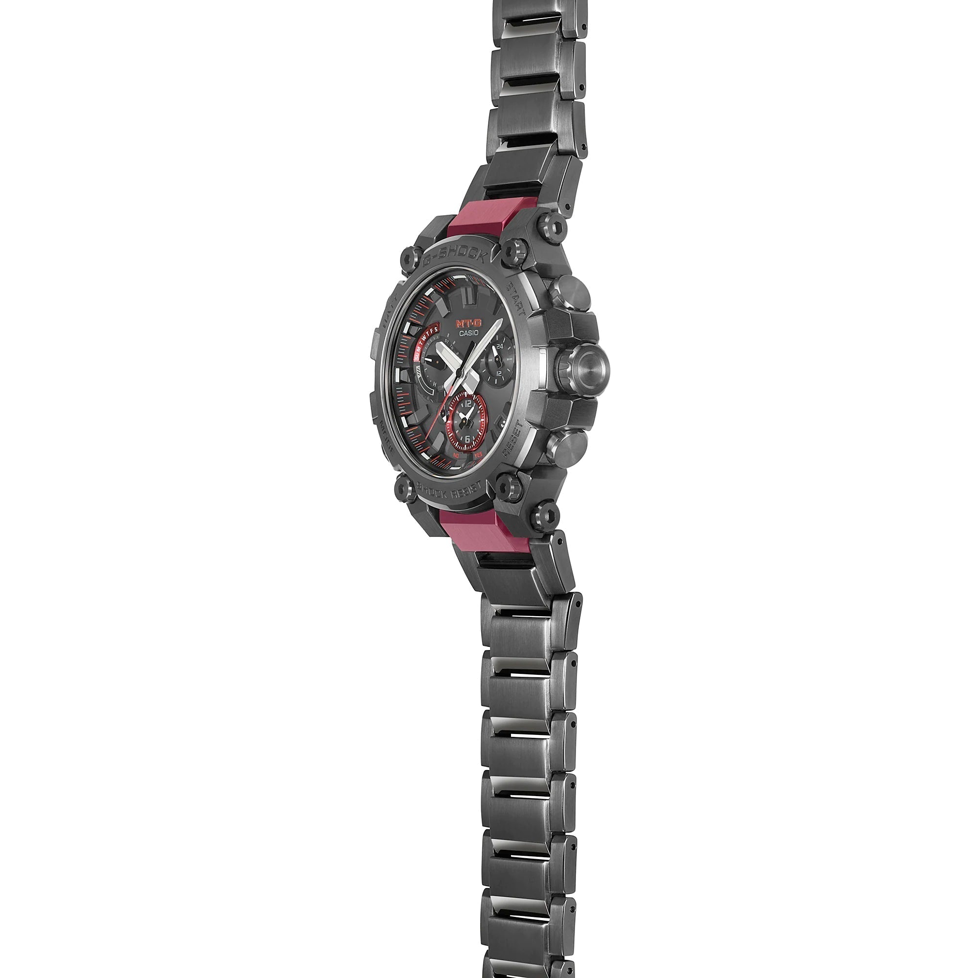 MTG MTGB3000BD1A Dark Grey Bordeaux IP Red Bluetooth Watch