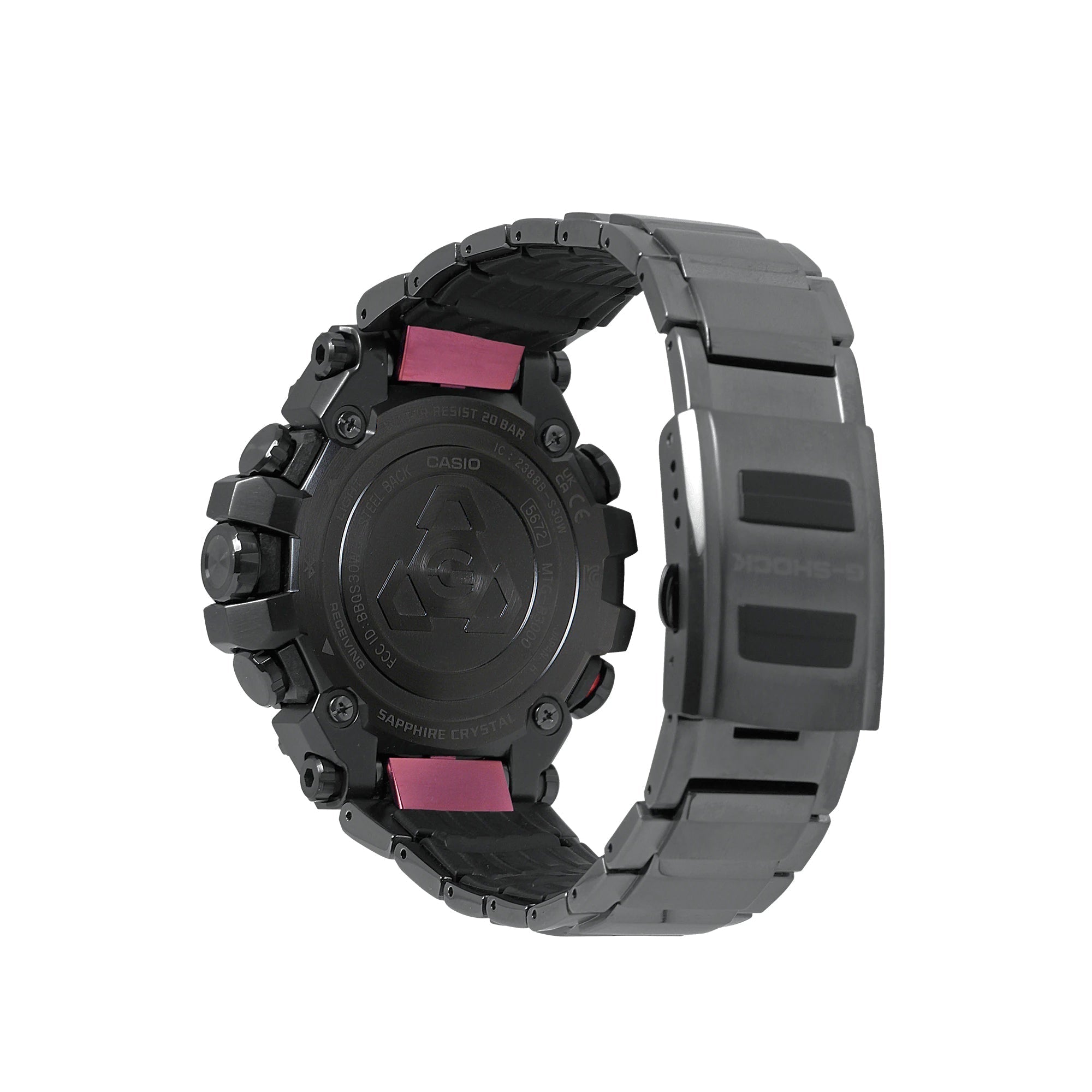 MTG MTGB3000BD1A Dark Grey Bordeaux IP Red Bluetooth Watch