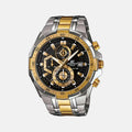 Men’s EFR-537SG-1AVCF Neon Illuminator Two-Tone Stainless Steel Watch