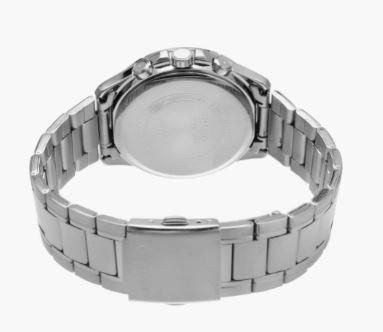 ENTICER MEN MTP-1374D-1AVDF - A832 : Silver Multi-Dial - Men's Watch
