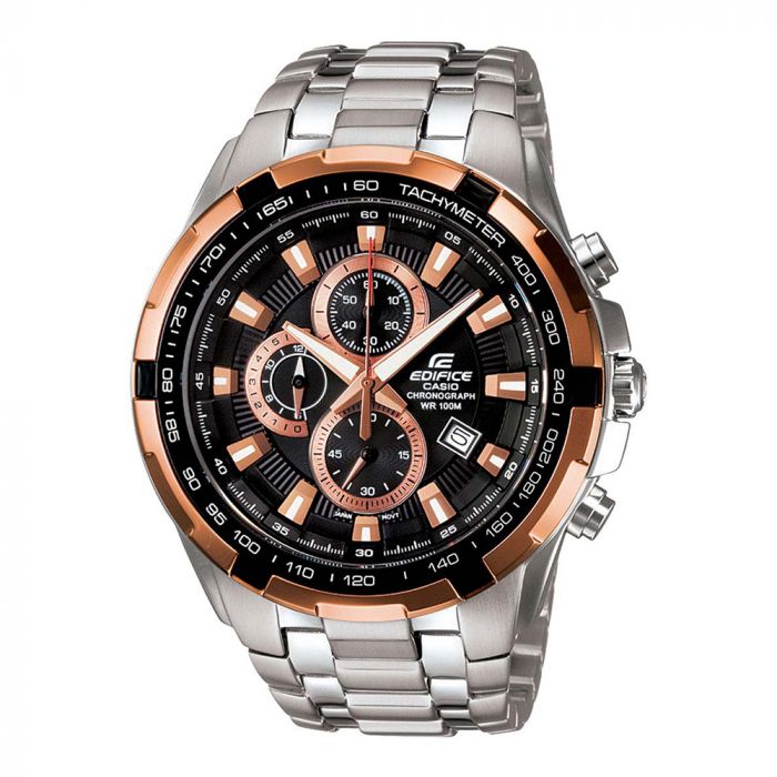 Chronograph  Dial Men's Watch-EF-539D-1AVDF
