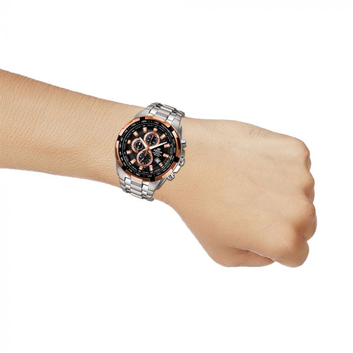 Chronograph  Dial Men's Watch-EF-539D-1AVDF