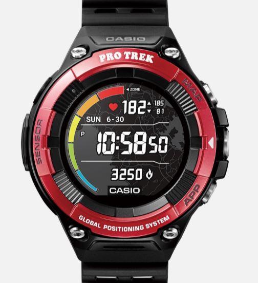 WSD-F21HR-RD : Red Android Watch