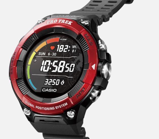WSD-F21HR-RD : Red Android Watch