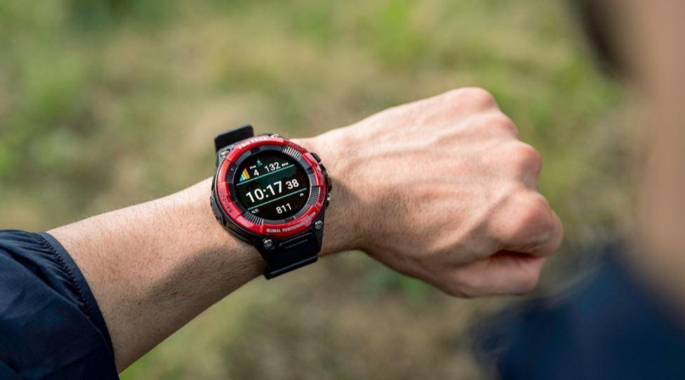 WSD-F21HR-RD : Red Android Watch